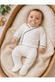100% Cotton Thin Ribbed Double Striped 10-Piece Newborn Baby Girl and Boy Hospital Discharge Set Boxed - Birth Gift - 8