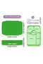 - Lunch Box with 4 Compartments, BPA Free, Leak-Proof with Stainless Steel 500ml Water Bottles, Vacuum Insulated Double Wall. - 5