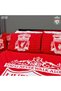 Character World Official Liverpool FC Double Duvet Cover Set, Tone Design | Red Reversible Football Bedding - 6