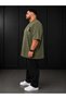 Men's Large Size Oversize Mona Lisa Printed T-Shirt 100% Cotton Streetwear Back Printed T-Shirt - 3