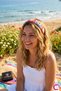 Colorful Floral Motif Hand Knitted Stylish Bohemian Women's Crown - Vintage Flexible Summer Sea Beach Hairband Buckle - 6