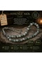 Natural Moss Agate Stone Prayer Beads 33 Pieces - 8 mm Silver Hook Men's Prayer Beads