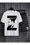 Zlatan Ibrahimovic Printed 100% Cotton Crewneck Children's T-Shirt-Shorts Two-Piece Set