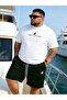 Plus Size Men's Shorts Set – Dare to Explore Printed 100% Cotton