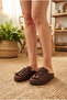 Orla Women's Slippers with Beaded Tassels in Suede - 2