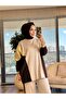 22863 بدلة ملونة متعددة القطع باللون البيج