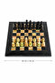 Handmade Black & Green Onyx Natural Stone Chess Set 20X20 cm (8 Inch) |   Decorative Marble Chess Set |   Gift Premium Chess Set - 3