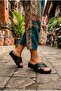 071745 Anatomically Comfortable, Stylish Women's Slippers with Print Detail - 6
