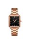 Nektom Stylish Square Dial Luxury Watch - Rose Gold - 2