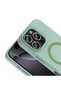 iPhone 16 Pro Max Case Pastel Colorful Magsafe Camera Raised Silicone Brsa - 6