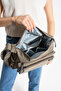Water Resistant Ultra Light Multi-Compartment Women's Crossbody Messenger Bag and Shoulder Bag - 4