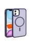 iPhone 12 Case Magsafe Supported Camera Raised Silicone Matte Anti-Fingerprint Tkng