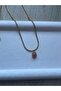 Raw Sunstone Steel Cobra Necklace Handmade Non-Tarnishable - 2
