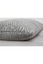 Gray Zigzag Textured Decorative Throw Pillow Cover - 5