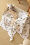 Multi-Purpose Muslin Cover & Blanket 3-Piece Set 100% Cotton Oeko-Tex Certified 80x80 cm - 3