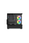 SAMA V40BK أسود، B750BK 750 واط، 80+ برونزي، PCIE 5.1، ATX3.1، لوحة زجاجية مقسّاة، تصميم بانورامي - 4