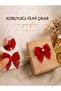 Adhesive Pearlized Linen Bow 20 Pieces Red -Gift Package-Wedding Favors-Invitation-Dowry-Decoration - 2