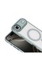 iPhone 17 Air Case Magsafe Transparent Back Face Camera Raised Silicone Brsa - 6