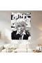 Tokyo Ghoul Wall Cloth Wall Tapestry First Quality Satin Fabric Poster - 2