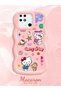 Redmi 10C Compatible Case Camera Protector Pink Silicone Couple Phone Case Kitty Pattern - 2