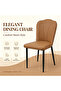 Modern Dining Chair,High Back with Soft Seat,for Kitchen, Dining Room, Living Room - 5