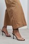 Vesper Black Patent Leather Transparent Front Thin Heeled Women's Shoes - 3
