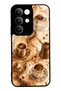 Realme C85 Golden Mocha Flow Design Glossy Phone Case