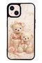 iPhone 13 Glossy Phone Case with Sweetheart Teddy Design