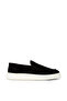 Men's Genuine Suede Black Loafer Shoes