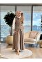 02-2820 طقم سترة ذاتية التصميم باللون الكاكي - 2