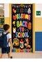 Elastic Door Decoration, Fabric Door Dressing, Welcome Back to School Themed, Classroom Door, School Event Door Decoration - 2