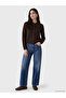 Esvab • Modern & Distinctive Zero Roba Collar Women's Knitwear Cardigan - 2