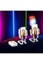 Phone Stand Fill Light, Lightweight & Compact Design, Up to 8 Hours Working Time, 3 Color Temperatures, Dynamic RGB Lights, Folding Design - White - 8