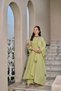 Mul Cotton Embroidered Anarkali Kurta Set for Women | Kurta Pant Dupatta Set | Floral Embroidered Ethnic Indian Wear | Festive & Party Wear | 3 Piece Suit - 2