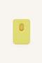 Magsafe Unisex Faux Leather Yellow Card Holder I6568Axns - 3