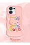 Oppo F31 5g Compatible Case Camera Protector Pink Silicone Couple Phone Case Kitty Pattern - 2
