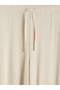 Özmarka New Season Elastic Waist Corded Fabric Women's Pajama Bottoms - 7