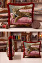 Leopard Print Baroque Fringed Pillowcase - Noble Wild Yaretro Powder Tassel Throw Pillow Cover - 3