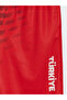 Lcw Kids Red Turkey Printed Boy's Shorts - 3