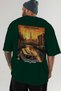 Amsterdam Netherlands 3 Green Oversize Country City Back Printed Unisex T-Shirt 100% Cotton Premium - 6