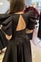 Evening Dress with Sleeves - 2
