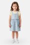 Toddlers Girl 2Pcs Ruffle Sleeve Top And Dress Set, Multicolor