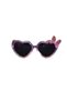 Kids Sunglasses Boys Sunglasses Girls Sunglasses UV400 Protection, Glitter Heart Cat Children Sunglasses with Hard Handbag Case, Cute Toddler Sunglasses for Boys Girls Age 3+ - 4