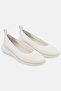 Women Zerogrand Glbl Slip On Flats, Off White