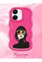 Poco C65 Compatible Case Camera Protector Red Silicone Couple Phone Case Girl Pattern - 2