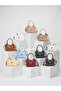 Lavin Women's Buckle Soft Textured Adjustable Strap Hand and Shoulder Bag - 2