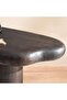 HARPER - CONSOLE TABLE WITH MIRROR WOOD - BROWN - 3