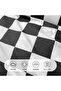 Lunoroey Checkered Duvet Cover Set Double Size Black And White Checkerboard Plaid Grid Quilt Cover