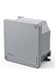 IP66 Waterproof Aluminium Junction Box, Grey,100X100X60 CM, Outdoor Electrical Enclosure - 4