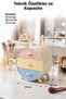 3-Drawer Cosmetic Organizer – Storage Box for Jewelry, Makeup, Accessories, and Multi-Purpose Desktop Storage - 4